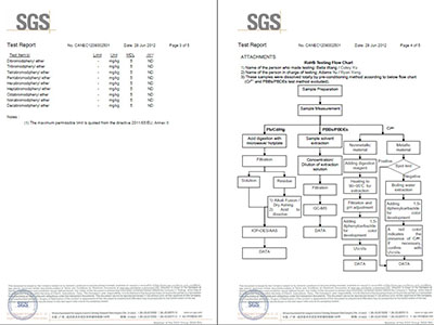 SGS檢測報(bào)告